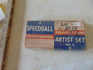 lot 3866 image: Speedball Artist Set - Appears Complete
