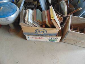 lot 3874 image: 2 Boxes of Vintage books