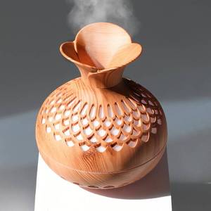 lot 2231 image: Mini Humidifier for Desk Bedroom Indoor Plant, 300ml Aromatherapy Diffuser Humidifier for Office Small Room, Quiet Colorful Night Light, Essential Oil Diffuser