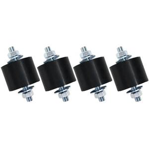 lot 2244 image: Yarssihha 4 Pack M8 Anti-Vibration Rubber Isolator Mounts, 40x30mm Rubber Studs Shock Absorber, Cylindrical Vibration Isolators for Diesel Engines, Air Compressors, Vibration Motor