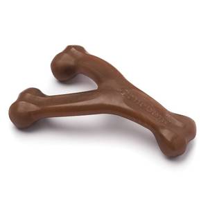 lot 2282 image: Benebone Peanut Butter Flavored Wishbone Chew Toy