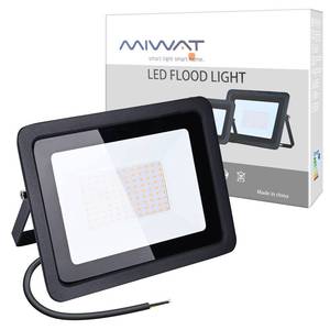 lot 2310 image: MIHEAL Ultra-Thin 100W Warm White 3000K LED Flood Light Spotlight Led Search Lamp 110V Floodlights for Outdoor Garden Street Square