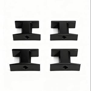 lot 4374 image: 4pcs Universal Picture Frame Hanging Hooks Suitable for Acoustic Slat Wall Panels, Swivel Design, No Drilling Required, Heavy-Duty Picture Frame Hooks Suitable for Paintings and Wall Decorations