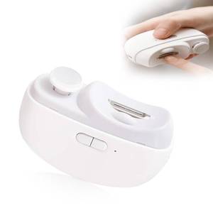 lot 4381 image: Electric Nail Clipper, New 2 in 1 Automatic Nail Trimmer, ElectricNail with Polishing, Manicure Set Multifunctional Nail Trimmer for Baby, Kids, Adults, Seniors (White)