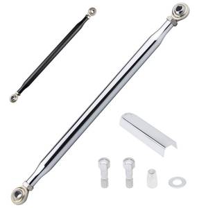 lot 4387 image: amavoler Gear Shift Linkage Compatible for Harley Davidson Touring Softail Dyna Trike Fatboy Electra Street Road Glide Wide Glide FLH FLHX FLTR FLHR FX 1987-2021. (Chrome)