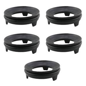 lot 6285 image: HJGarden 5PCS Black Stone Egg Sphere Holder Tray Crystal Ball Display Base Stand Holder Sculpture Ball Egg Display Stand Ostrich Egg Tray Base Pedestal Stand Goose Egg Stand Holder