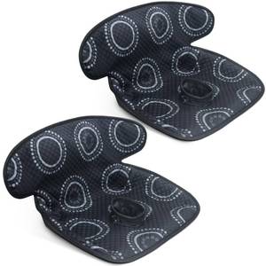lot 6299 image: COOLBEBE Infant Car Seat Protector for Potty Training, 2 Pack Dry Waterproof Car Seat Liner Toilet Training for Baby Infant Toddler, Piddle Pads Cover Car Seat Pad for Strollers & Carseat (Black,2PC)