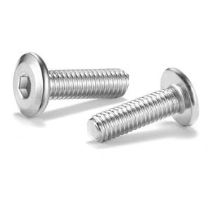 lot 6315 image: M5 x 20mm 10Pcs Flat Head Hex Socket Cap Screws Bolts, 304 Stainless Steel 18-8, Full Thread by SG TZH (with Hex Spanner)
