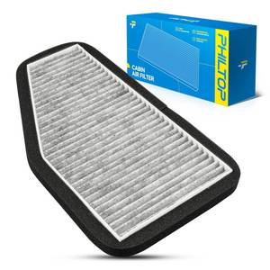 lot 6363 image: PHILTOP Cabin Air Filter wActivated Carbon, Compatible with CF11279 Ford Escape 2005-2012, Mercury Mariner 2006-2011, Mazda Tribute 2008-2010, Premium Activated Carbon Filter Up Dust Pollen Odor