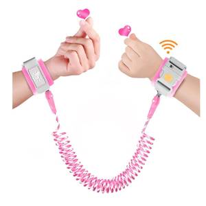 lot 6370 image: WSZCML Anti Lost Wrist Link,Toddler Harness Walking Leash with Induction Lock,Reflective Child Wrist Leashes for Baby,6.56ft Kids Leash for Supermarket Mall Airport Amusement Park Zoo Travel��Pink��