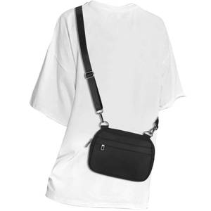 lot 6379 image: MAXTOP Small Crossbody Bags for Women Men Cellphone Belt Bag Purse Fanny Pack with Adjustable Strap Black Sling Bag for Traveling Casual Festival Gifts