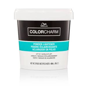 lot 6404 image: COLORCHARM Powder Hair Lightener  Up to 7 Levels of Lift  Dust Free  16 Oz  Packaging May Vary