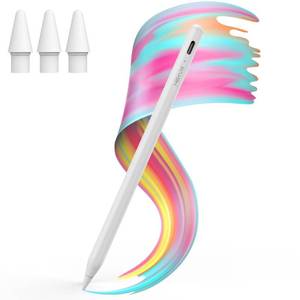 lot 6434 image: Stylus Pen for iPad �� for Apple Pencil USB-C with Tilt Sensitivity, Palm Rejection, Fast Charge �� iPad Pencil for 2018��2025 ProAirMini, Apple Pen for Drawing & Note-Taking