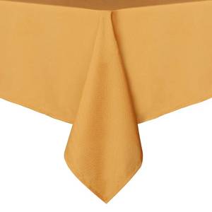 lot 6441 image: sancua Rectangle Tablecloth - 60 x 102 Inch - Stain and Wrinkle Resistant Washable Polyester Table Cloth, Decorative Fabric Table Cover for Dining Tables, Buffet Parties and Camping, Gold
