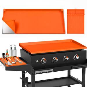 lot 6469 image: TAOMAND 36 Blackstone Silicone Griddle Cover and 16 Blackstone Griddle Accessories  Comprehensive Protection  Thick & Durable  Reusable & Premium Food-Grade Silicone Grill Mat  from Dirt & Rust