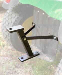 lot 11488 image: Eapele Trailer Hitch for Lawn Mower, Garden Tractor Trailer Hitch, Solid Iron Construction, Compatible with John Deere Ariens Cub Cadet Poulan Pro Husky Husqvarna Craftsman Riding Mower