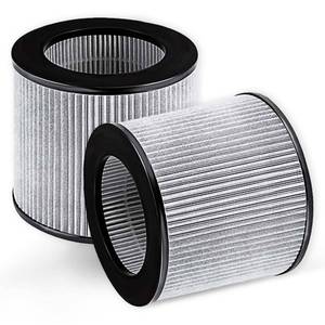 lot 11489 image: 2801 Replacement Filter Compatible with Bissell MYair Personal Air Purifier 2780 2780A 2780B 2780P and 27809 - Compare to My Air Part 2801, High Efficiency Activated Carbon Filters (2 Pack)
