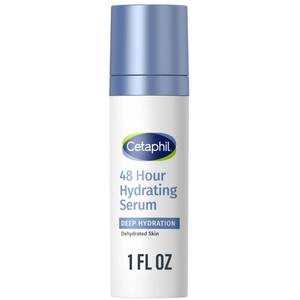 lot 12169 image: Cetaphil Deep Hydration Fragrance Free 48 Hour Activation Serum, 1 Fl oz, 48Hr Dry Skin Face Moisturizer for Sensitive Skin, With Hyaluronic Acid, Vitamin E & B5, Dermatologist Recommended