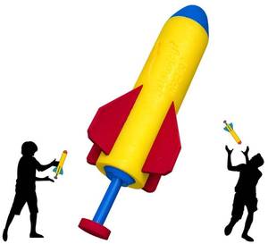 lot 12205 image: Rocket Launcher for Kids, Rocket Toy, STEM Toy for Kids, Outdoor Toys Ages 6 and Up, Backyard & Beach Toys, Birthday Gift for Kids Boys & Girls, Built-in Launcher, No Assembly, No Batteries