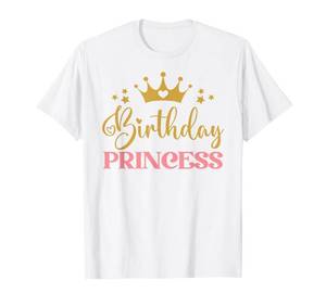 lot 12221 image: Birthday Princess for Girl - 1st Birthday Princess T-Shirt