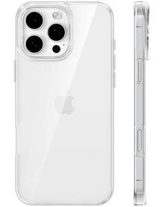 lot 12236 image: TORRAS Crystal Clear for iPhone 16 Pro Max Case, Anti-YellowingMilitary-Grade Protection X-ShockShield 3.0 Cushioning Shockproof, Slim Transparent Soft Bumper Protective Phone Cover 6.9, Clear