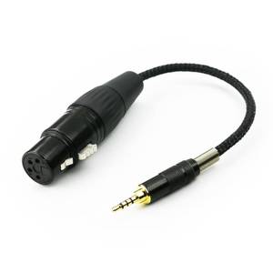 lot 12243 image: NewFantasia 2.5mm Trrs Balanced Male to 4-pin XLR Balanced Female Headphone Audio Adapter for Astell&Kern AK240 AK320 AK380 for onkyo DP-X1 FIIO X5III XDP-300R
