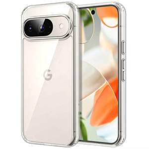 lot 12247 image: JETech Case for Google Pixel 99 Pro 2024, Non-Yellowing Shockproof Bumper Protective Phone Cover, Anti-Scratch Hard PC Back (Clear)