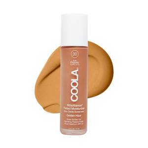 lot 12271 image: COOLA Organic Rosilliance BB Cream with SPF 30, Tinted Moisturizer Sunscreen & Foundation, Dermatologist Tested, Golden Hour, 1.5 Fl Oz