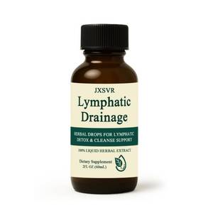 lot 12272 image: Nuflos Lymphatic Drainage Drops, Lymphatic Drainage Massager& Supplements, 2 Fl. Oz-Herbal Blend-Lymph System Support, Lymphatic Drainage, Immune System & Detox
