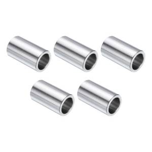 lot 16403 image: uxcell 3pcs Stainless Steel Spacer 58 Bore x 78 OD x 1-12 Length Screw Standoff Bushing Plain Finish Round Metal Spacer for 58 Screws Bolts and Rods