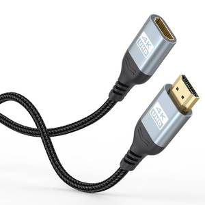 lot 16424 image: ZeniKon 4K HDMI Extension Cable 10 FT HDMI Extender, HDMI Male to Female Adapter Cord 4K60Hz, 2K, 1080P, ARC, HDR, 3D Compatible with Laptop, HDTV, Monitor, Roku, Fire TV Stick, Xbox, PS5PS4