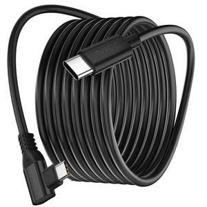 lot 16436 image: 10ft USB C to USB C Charging Cable 240W,Long Type C Fast Charger Cord for iPhone 17 16 Pro Max 15iPadSamsung S26 S25 S24 Ultra S23,Right Angle USBC Charger Cable for HPAsusMacBook Laptop Computer