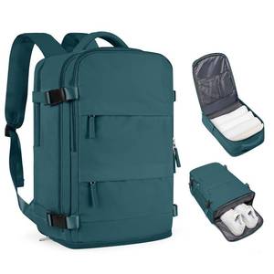 lot 17204 image: coofay Large Travel Backpack For Women Men Airline Approved Carry On Backpack Flight Approved Waterproof Sports Luggage Backpack Casual Daypack Small Hiking Backpack
