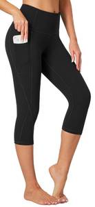 lot 18233 image: Heathyoga Capri Leggings for Women High Waisted Capri Leggings with Pockets for Women Yoga Pants with Pockets