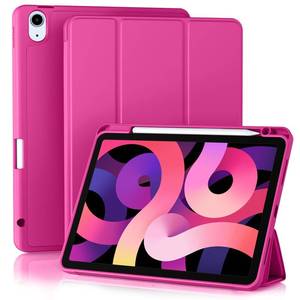 lot 18251 image: Akkerds Compatible with iPad Air 11 Inch Case 8th7th6th Generation (M4M3M2) 202620252024, for iPad Air 5th4th Generation Case 10.9 Inch 20222020 with Pencil HolderAuto SleepWake, Rose