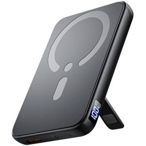 lot 18259 image: for Magsafe Portable Charger, 12000mAh Wireless Magnetic Power Bank with Stand& PD 20W Fast Charging, for Magsafe Battery Pack Compatible with iPhone 1716151413 Series,Powerbank for Travel Cruise