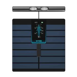 Wyze Scale Ultra BodyScan Smart Scale with Handle â Wi-Fi & Bluetooth Body Composition Scale for Weight, BMI, Body Fat, Muscle Mass, and Segmental Measurement, Black