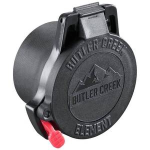 lot 20296 image: Butler Creek Element Scope Cap Eye Piece for 37-42mm Black EEP1