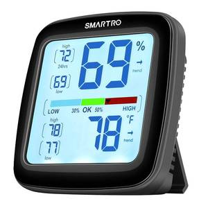 lot 20298 image: SMARTRO SC42 Professional Digital Hygrometer Indoor Thermometer Room Humidity Gauge Pro Accuracy Calibration