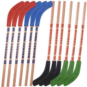 lot 20354 image: Rhode Island Novelty Hockey Stick Pencils 1 Dozen