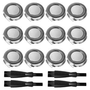 lot 20360 image: 12 Pcs SH30 Shaver Blades Compatible with Norelco Genuine SH30 Replacement Heads for Norelco Series 3000 2000 1000 and PTxxx Models, with 4 Pcs Brush