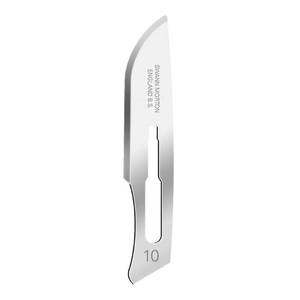 lot 20378 image: Swann Morton Surgical Scalpel Blade #10 - Sterile Dermaplane Blade for Face, Dermaplaning for Women & Men, Carbon Steel, Beauty Tools for Estheticians - Individually Wrapped, Box of 100