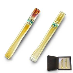 lot 20423 image: PAASTAI 2Pcs Glass Cigarette Holder,Handmade Glass Smoking Pipes,3����Cigarette Mouthpiece for Smoking.