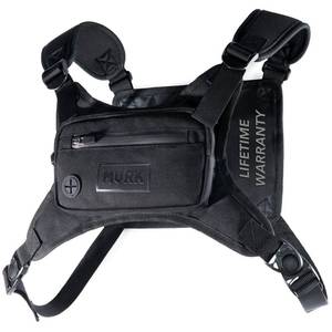 lot 20427 image: MVRK Water Resistant Running Vest Chest Pack, Phone Holder for Running, Lightweight Training Pack with Extra Storage & Reflective Detail