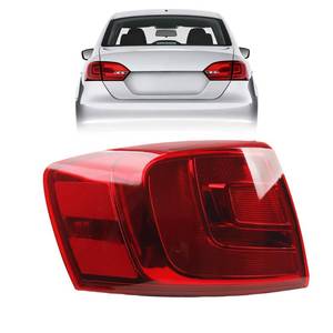 lot 1136 image: Dasbecan Driver Tail Light Assembly Compatible with 2011-2014 Volkswagen Jetta Rear Lamp Outer Left Side with Halogen Bulbs Rear Taillight, Cannot fit to Hybrid Replaces# VW2804107 5C6945095D