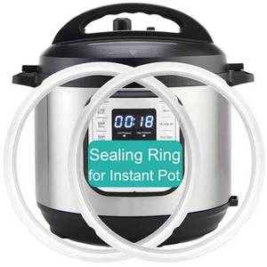 lot 2319 image: 2-Pack Sealing Ring 3 Quart for Instant Pot, BPA-Free Sealing Ring Replacement Parts for InstantPot 3QT, Food-grade Gasket for Instantpot Mini 3 Qt, Seal Accessories for Instant Pot