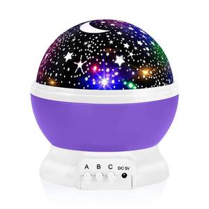 lot 2322 image: Night Light for Kids, Toys for 3 4 5 6 7 8 Year Old Boys Girls, Star Projector 360 Degree Rotation - 4 LED Bulbs 12 Light Color Changing with USB Cable, Romantic Gifts for Men Women Children