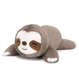 lot 2356 image: SQEQE Weighted Stuffed Animals Sloth Plush, Weighted Sloth Stuffed Animals Plushies, Soft Pillow Toy for Kids Adults, Valentines & Birthday Gifts 9.8 Inch, 0.8 Lb