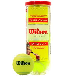lot 2385 image: WILSON Championship Tennis Balls - Extra Duty, Single Can (3 Balls)