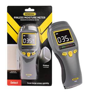 lot 2394 image: General Tools LCD Moisture Meter #MM8 - Leak and Humidity Detector - Pinless and Non-Invasive